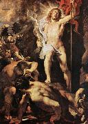 RUBENS, Pieter Pauwel The Resurrection of Christ oil